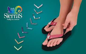 Sierra's sandals available at The Wash House gift shop in West Okoboji