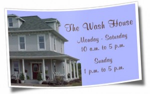 The Wash House Gift Shop Hours of Operation